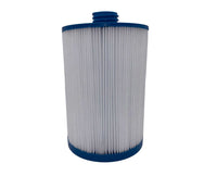Premium Hot Tub Filter With Integrated Bromine Feeder - side view, shown in place