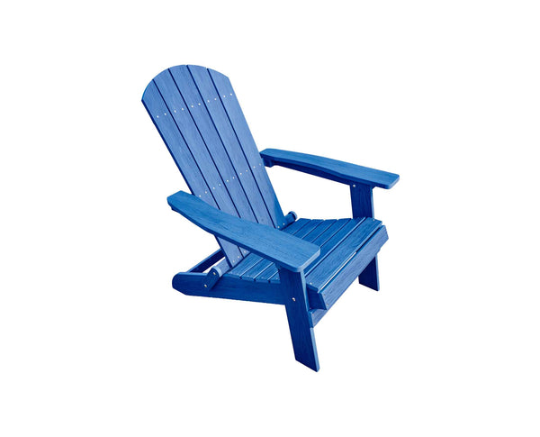 Blue Muskoka Chair - Premium Resin Folding