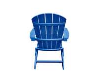 Blue Muskoka Chair - Premium Resin Folding - alternate view 3