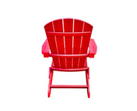 Red Muskoka Chair - Premium Resin Folding - alternate view 3